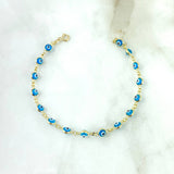 Pulso Ojo Turco 3.2gr / 18cm / Celeste Oro Amarillo +1 ©