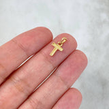 Dije Letra T Lisa 0.5gr / 1.4cm / Oro Amarillo