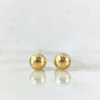 Topos Media Bola 8mm 0.9gr / Lisa Oro Amarillo