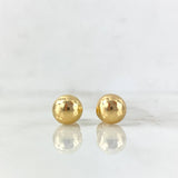 Topos Media Bola 8mm 0.9gr / Lisa Oro Amarillo