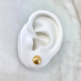 Topos Media Bola 8mm 0.9gr / Lisa Oro Amarillo