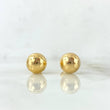 Topos Bola 1.45gr / 1cm / Lisa Oro Amarillo 18K (Oferta)