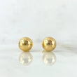 Topos Bola Lisa 10mm 1.45gr / Oro Amarillo *