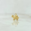 Dije Tortuga 0.3gr / 1cm / Troquelada Oro Amarillo *
