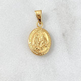 Dije Santísima Trinidad 0.6gr / 2cm / Troquelado Oro Amarillo ©