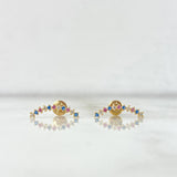 Topos Arco Estela 1gr / 1.7cm / Circones Blancos - Azules - Rosas Oro Amarillo