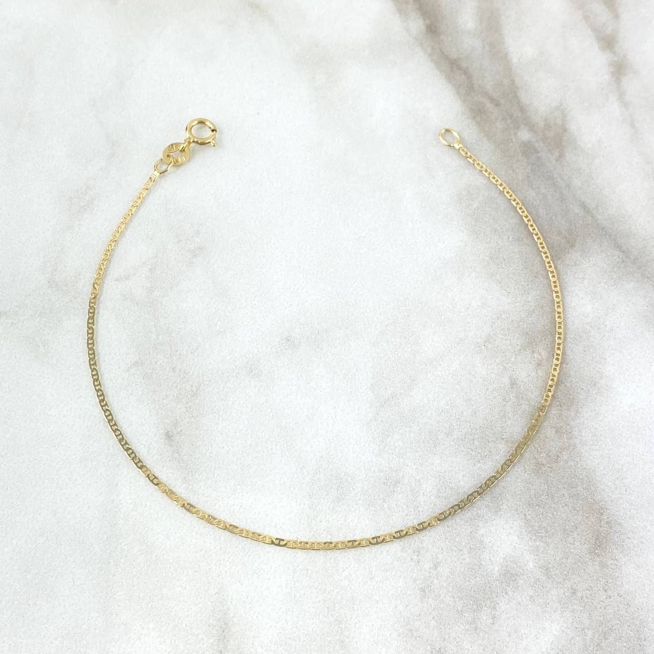 Pulso Escalera 0.65gr / 18.5cm / 1mm Oro Amarillo +3