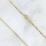 Cadena Veneciana 1.9gr / 45cm / 1mm Oro Amarillo +3 ©