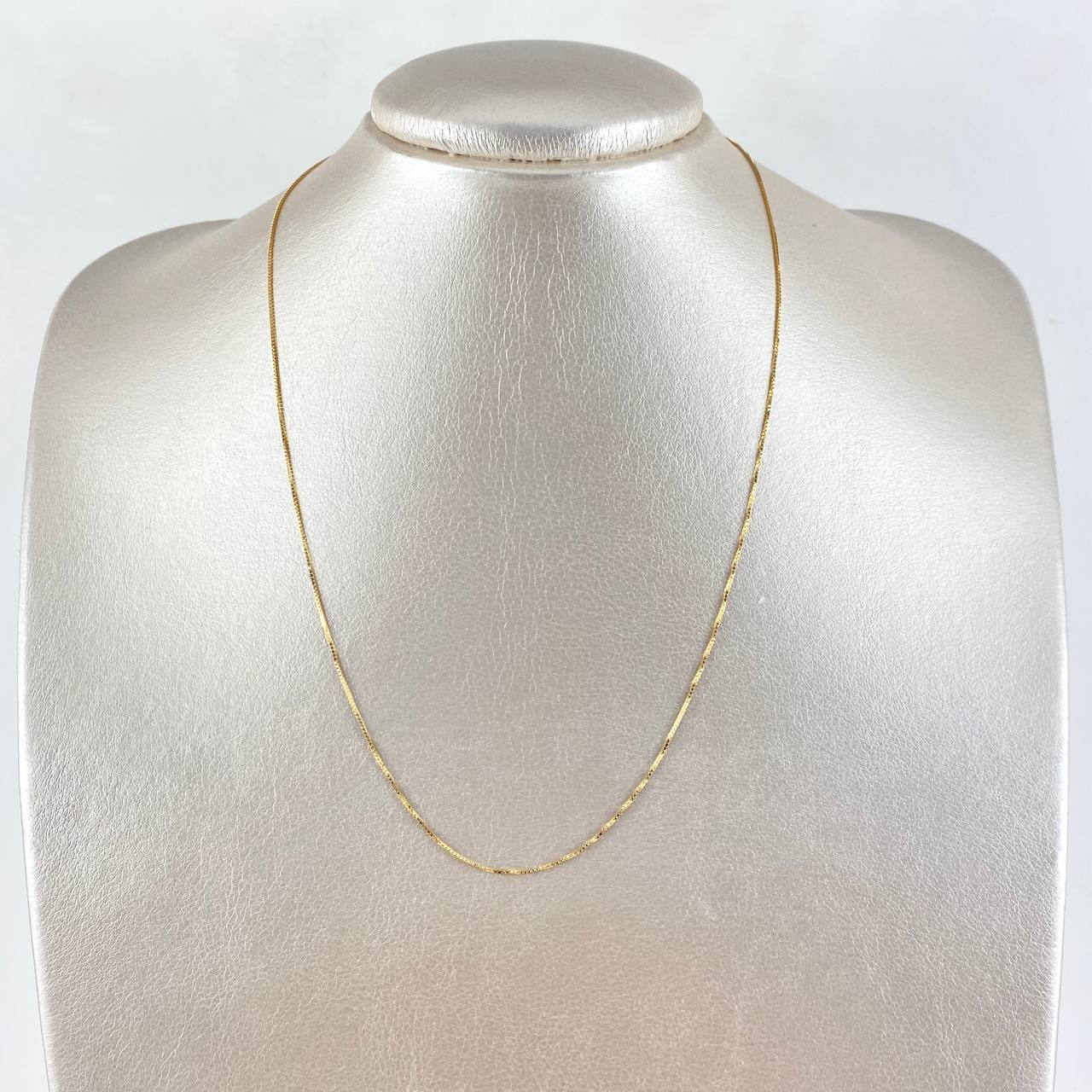 Cadena Veneciana 1.85gr / 45cm / 1mm Oro Amarillo +3 *