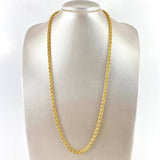 Cadena Lazo 15.7gr / 65cm / 4.5mm Oro Amarillo +3 *
