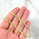 Cadena Serpiente 7.75gr / 45cm / 3.7mm Oro Amarillo +3