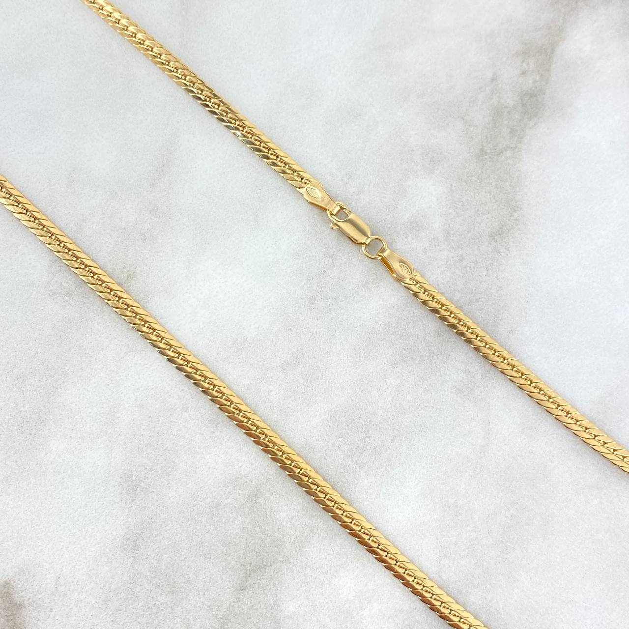 Cadena Serpiente 7.75gr / 45cm / 3.7mm Oro Amarillo +3