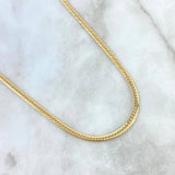 Cadena Serpiente 7.75gr / 45cm / 3.7mm Oro Amarillo +3