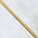 Pulso Serpiente 2.15gr / 18.5cm / 2.7mm Oro Amarillo +3 *