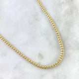 Cadena Ice 24.15gr / 60cm / 3.3mm Diamantada Dos Oros Amarillo Blanco +3 ©