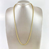 Cadena Ice 24.15gr / 60cm / 3.3mm Diamantada Dos Oros Amarillo Blanco +3 ©