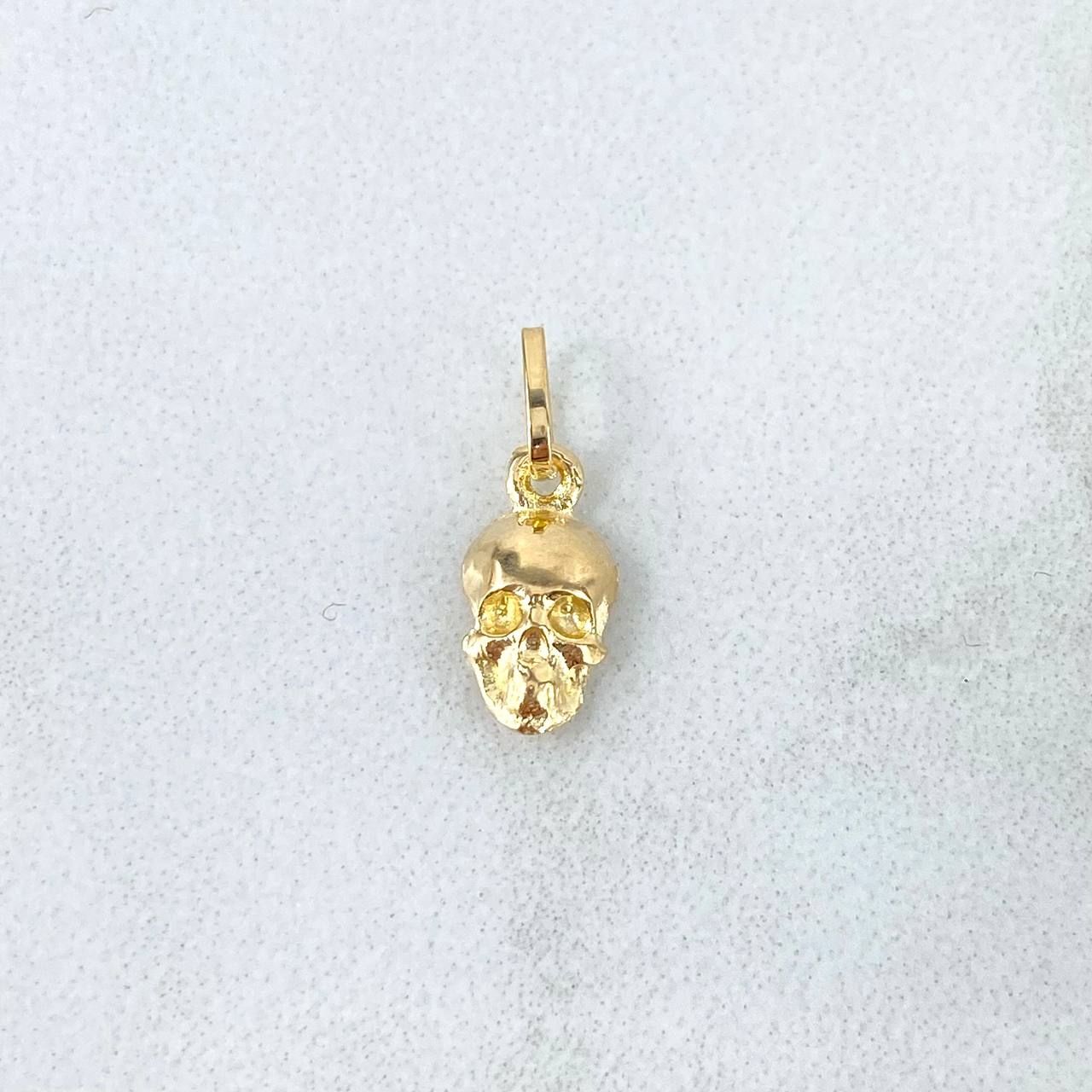 Dije Calavera 0.55gr / 1cm / Oro Amarillo