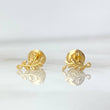Topos Rama de Laurel 0.6gr / 0.8cm / Oro Amarillo ©