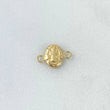 Herraje San Benito 0.25gr / 1.2cm / Troquelado Oro Amarillo