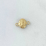 Herraje San Benito 0.3gr / 1.2cm / Troquelado Oro Amarillo