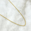 Cadena Cubana 4.5gr / 60cm / 1mm Oro Amarillo +0
