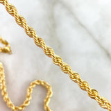 Cadena Lazo 16.2gr / 60cm / 5mm Oro Amarillo +3 ©