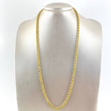Cadena Lazo 16.75gr / 60cm / 5mm Oro Amarillo +3 *