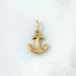 Dije Ancla 0.4gr / 1.6cm / Oro Amarillo