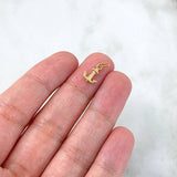 Dije Ancla 0.25gr / 1.3cm / Oro Amarillo