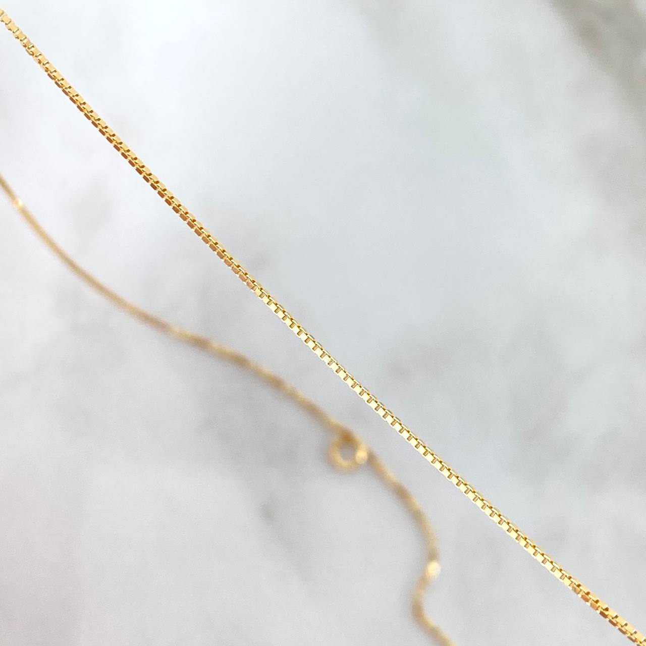 Cadena Veneciana 2.15gr / 60cm / 1mm Oro Amarillo +3