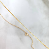 Cadena Veneciana 2.1gr / 60cm / 1mm Oro Amarillo +3