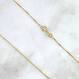 Cadena Veneciana 1.2gr / 45cm / 1mm Oro Amarillo +3 *