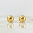 Topos Bola 1.15gr / 9mm Lisa Oro Amarillo