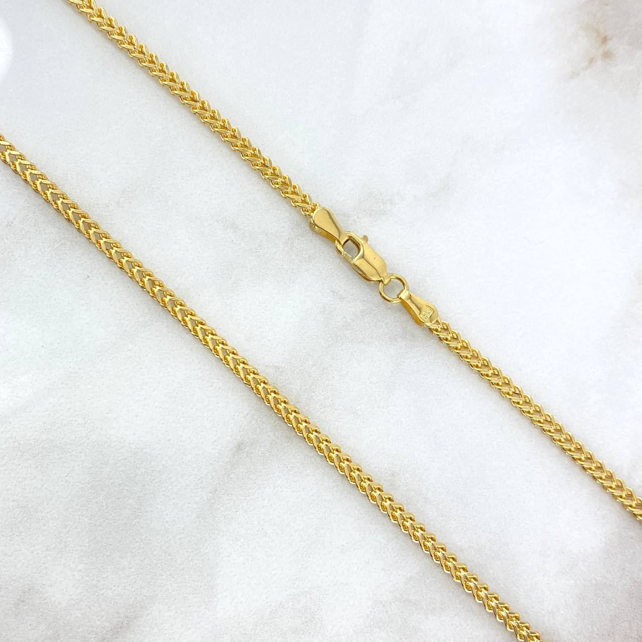 Cadena Franco 8.55gr / 60cm / 2.5mm Oro Amarillo +4 ©