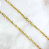 Cadena Franco 8.55gr / 60cm / 2.5mm Oro Amarillo +4 ©