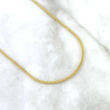 Cadena Franco 8.55gr / 60cm / 2.5mm Oro Amarillo +4 ©