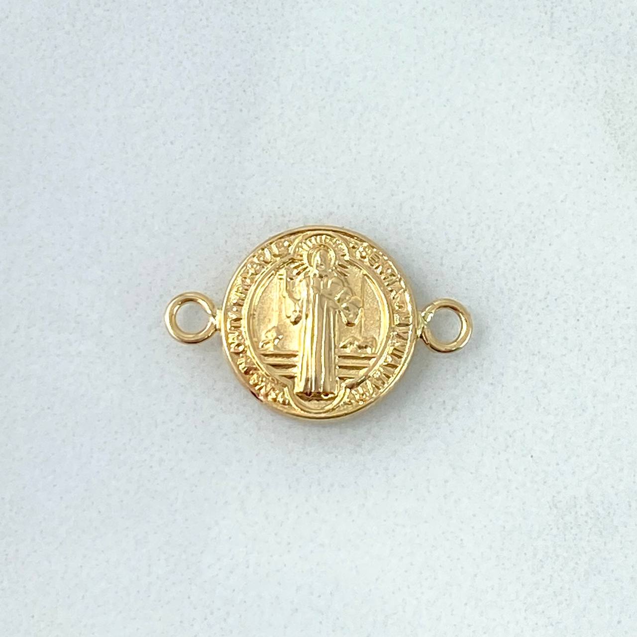 Herraje San Benito 0.75gr / 2cm / Oro Amarillo (Oferta)