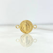 Herraje San Benito 0.75gr / 2cm / Oro Amarillo (Oferta)