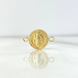 Herraje San Benito 0.75gr / 2cm / Oro Amarillo (Oferta)