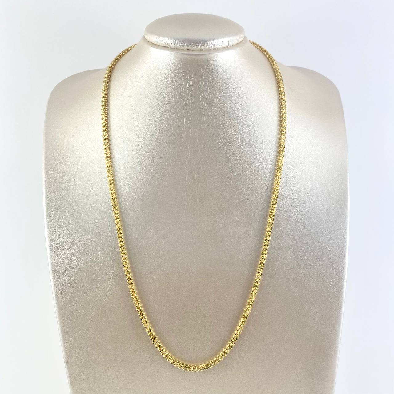 Cadena Franco 18gr / 60cm / 3.4mm Oro Amarillo +4