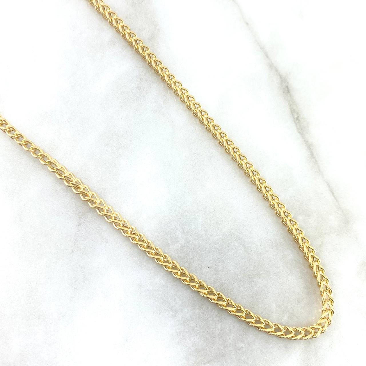 Cadena Franco 18.25gr / 60cm / 4mm Oro Amarillo +4 ©
