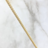 Cadena Franco 18gr / 60cm / 3.4mm Oro Amarillo +4