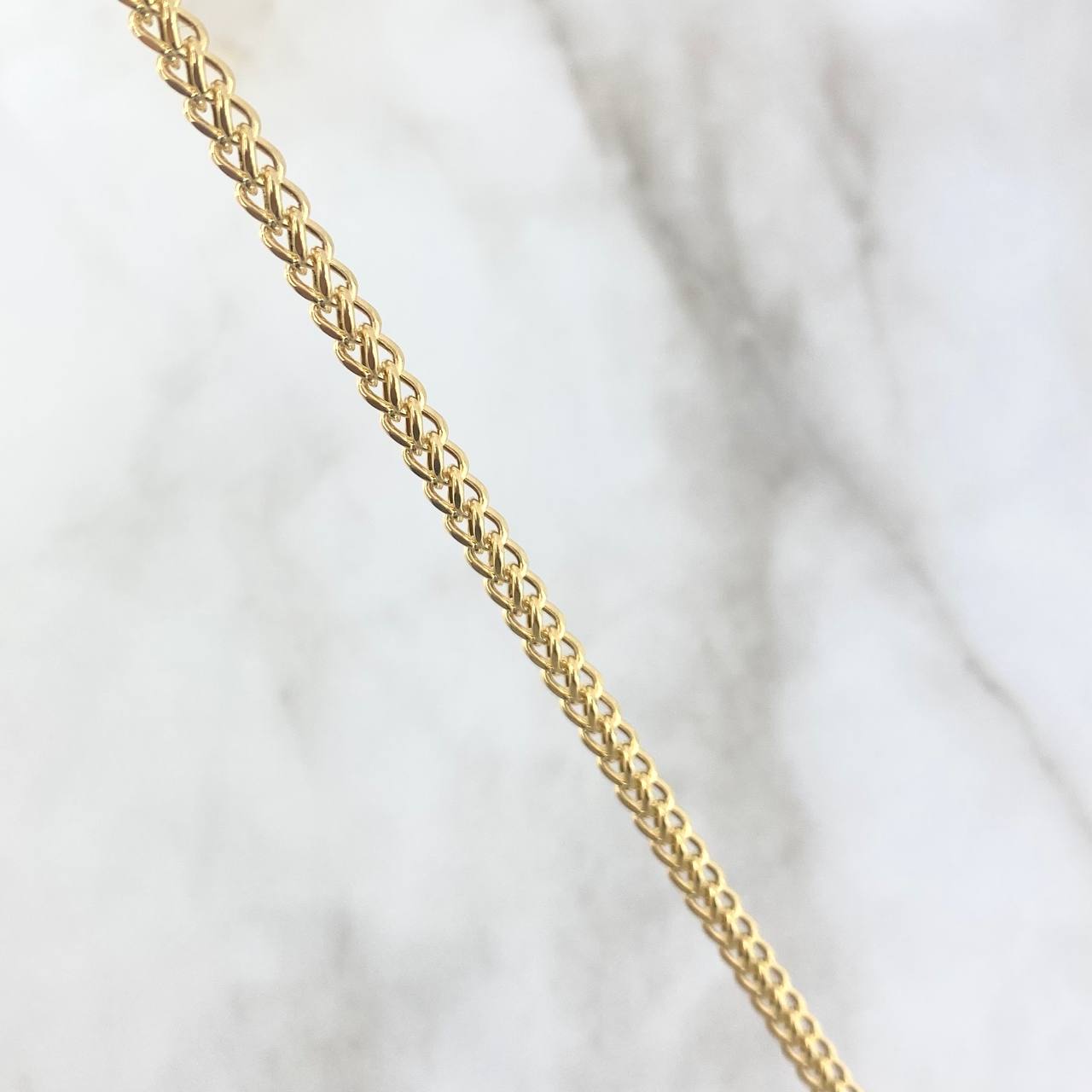 Cadena Franco 18.25gr / 60cm / 4mm Oro Amarillo +4 ©
