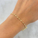 Pulso GC 1.9gr / 18cm / 3mm Oro Amarillo (Oferta)