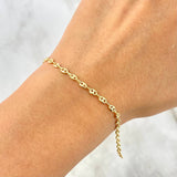 Pulso GC 2.1gr / 20cm / 3mm Oro Amarillo (Oferta)