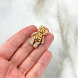 Dije Oso Articulado Corazón 8.2gr / 3.5cm / Oro Amarillo 18K