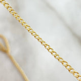 Cadena Cubana 2.05gr / 60cm / 2mm Oro Amarillo +1 18K *