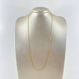 Cadena Cubana 2.05gr / 60cm / 2mm Oro Amarillo +1 18K *