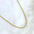 Cadena Cubana 3.7gr / 60cm / 2.5mm Oro Amarillo +0 ©