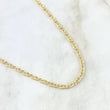 Cadena Lumachina 3.7gr / 50cm / 2.6mm Oro Amarillo +3